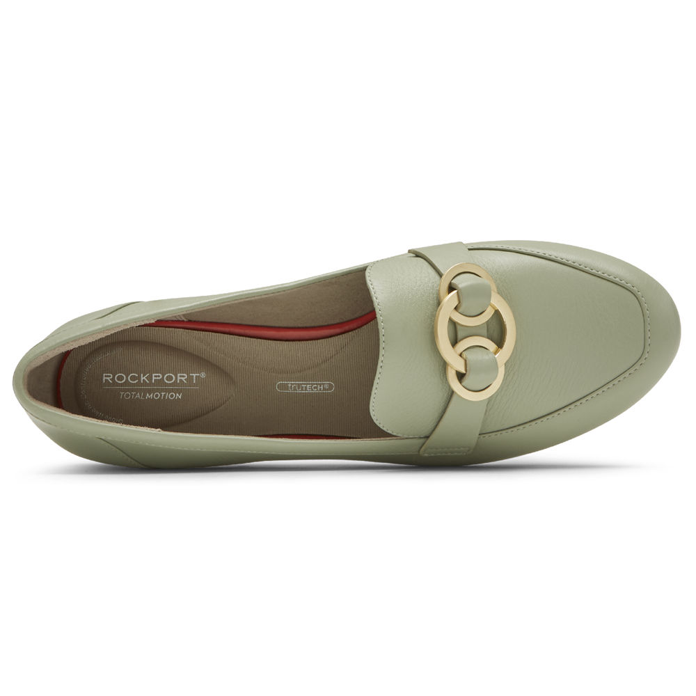 Rockport Loafers Dame Olivengrønne - Total Motion Tavia Ring - UICP79863